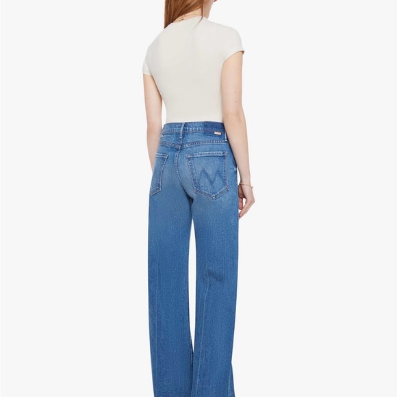 MOTHER The Lasso Sneak Jeans Size 26 - Picture 4 of 12